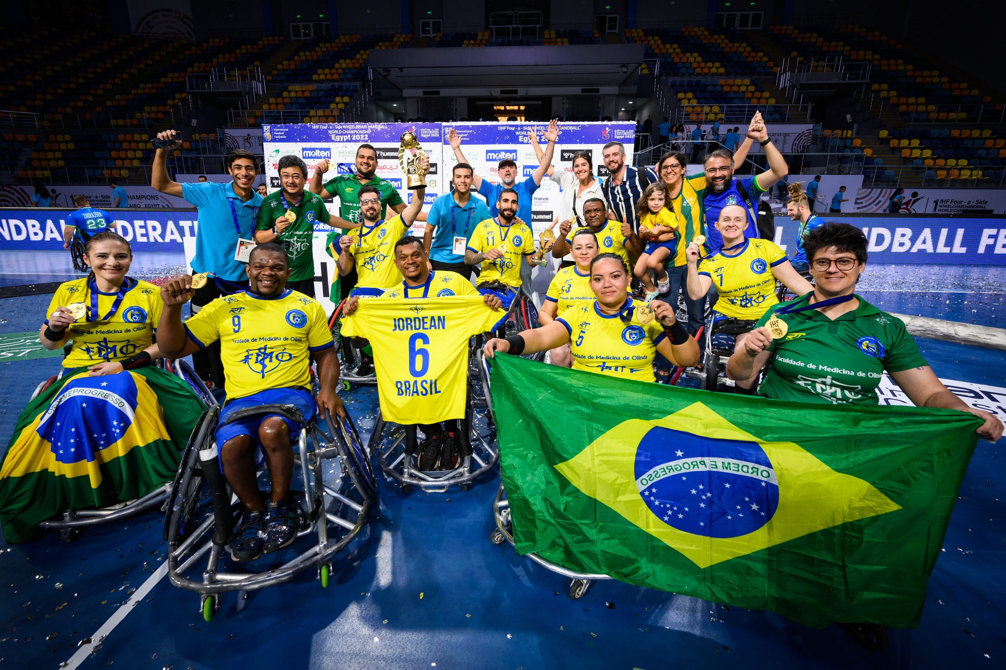 IHF Le Brésil sacré au Mondial de Hand Fauteuil HandNews