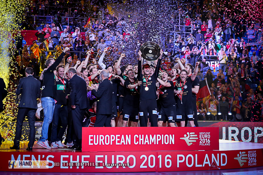Equipe d'Allemagne - Championne d'Europe 2016