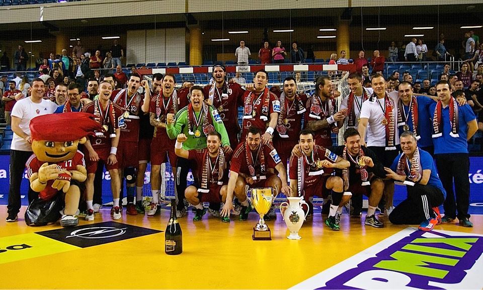 A Debrecen, Veszprém a remporté sa 25ème Coupe de Hongrie. (Photo : page officielle du club)