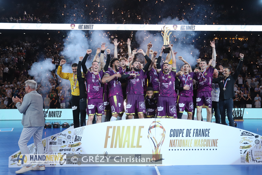 CdF (M)  Six ans après, Nantes remporte de nouveau la coupe de France -  HandNews