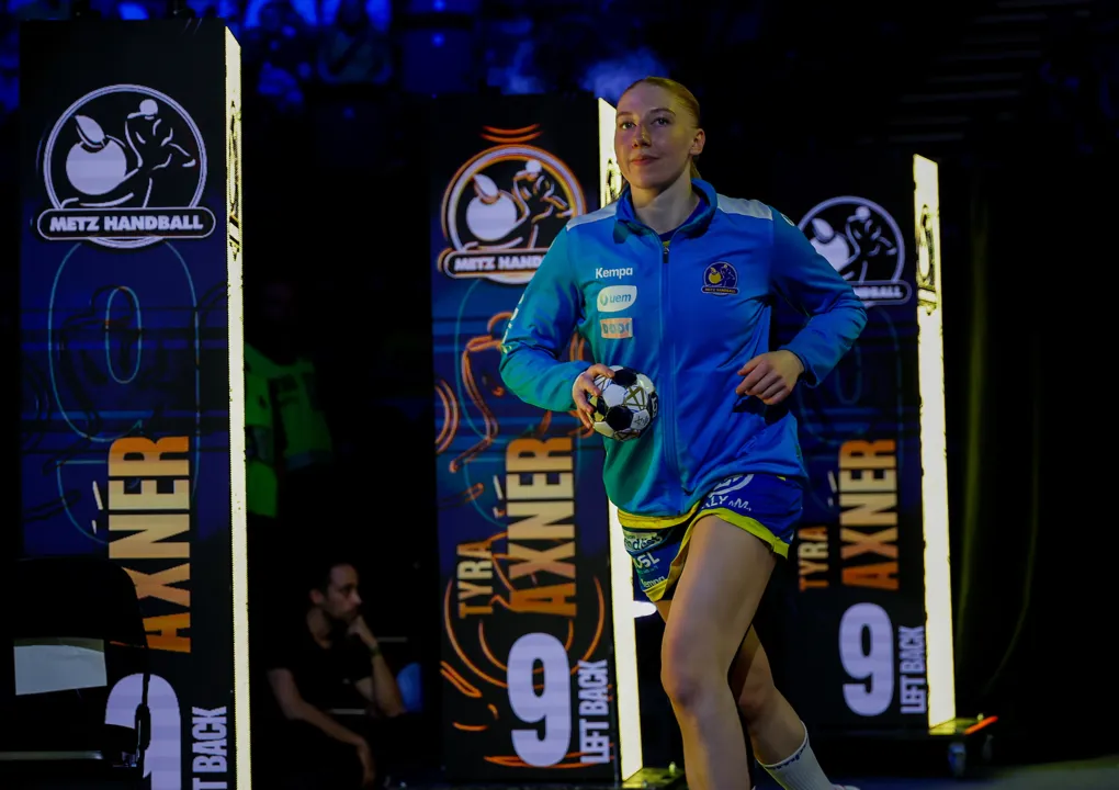 Tyra Axner - Metz handball - Final4 - 1er juin 2025 - Credit photo EHF Kolektiff