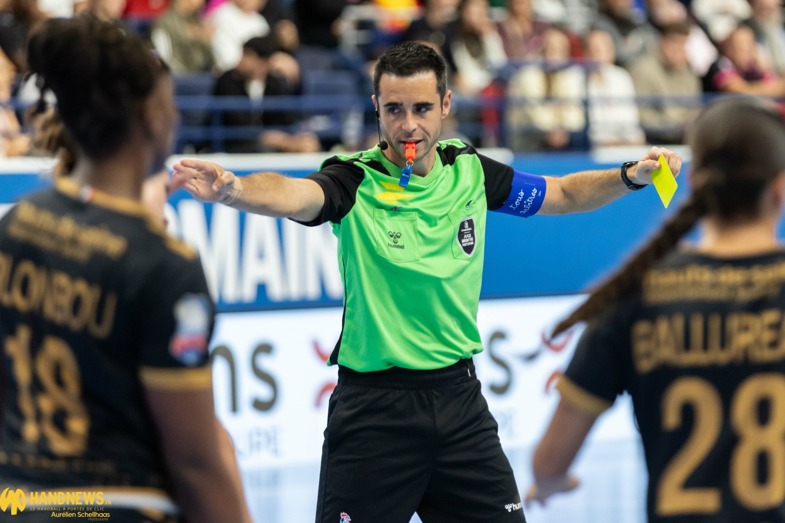 IHF | L’IHF poursuit son expérimentation de l’arbitrage à trois